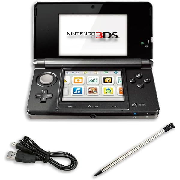 Amazon.com: Nintendo 3DS - Cosmo Black (Renewed) [video game